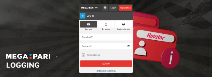 How to log in at Aviator Megapari - Full Instruction