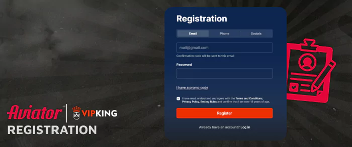 Necessary Steps to start playing Aviator at VipKing Casino India