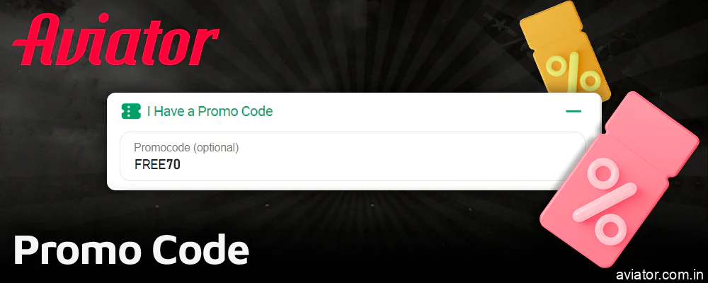 Promo code for Parimatch Aviator game